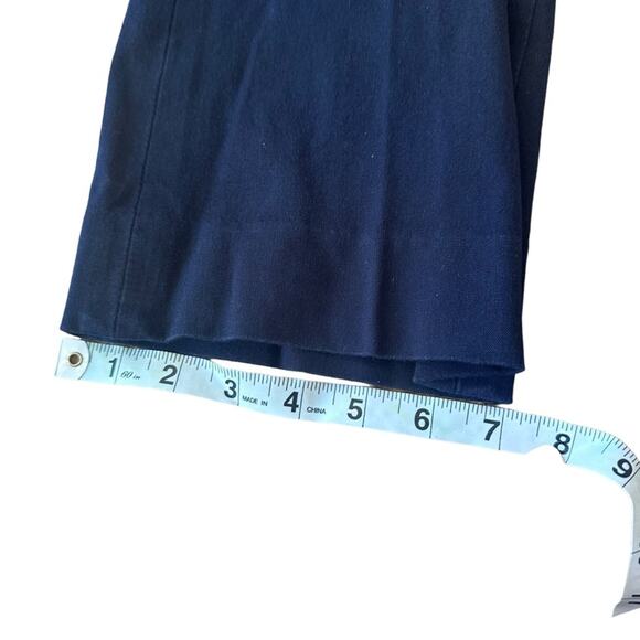 J. Crew Teddie Navy Blue Pants - Size 0 - Inseam 27" - Picture 8 of 8